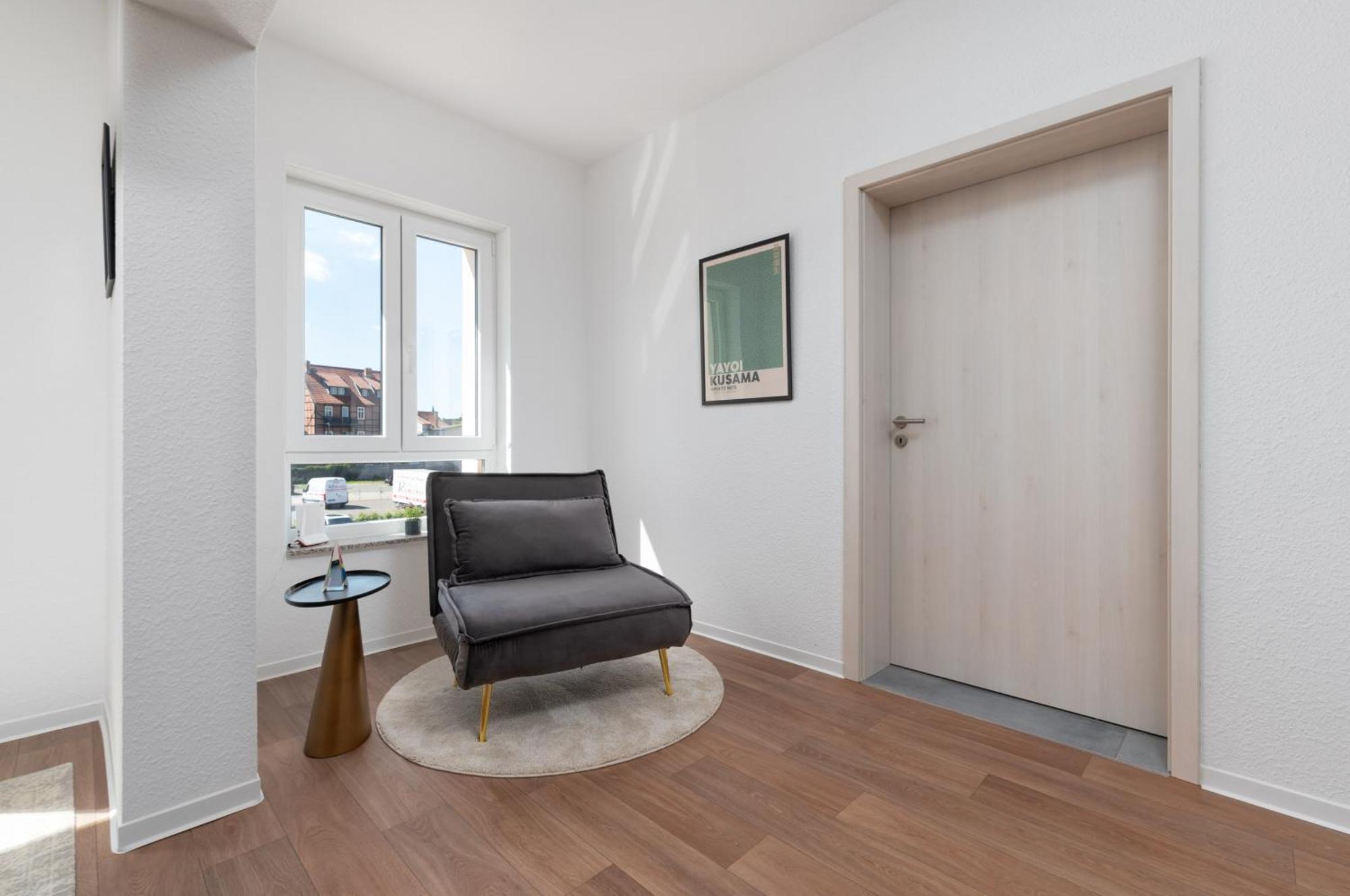 Design-Wohnung, Altstadt, Parkplatz, Netflix Quedlinburg Eksteriør bilde